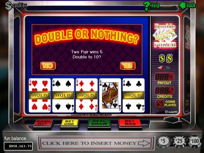 Play video poker at Golden Tiger